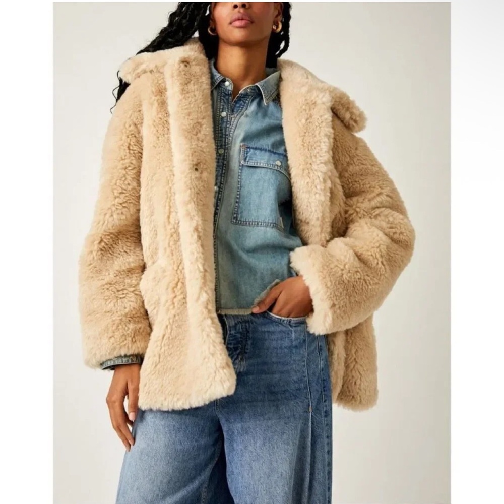 Free people teddy jacket
